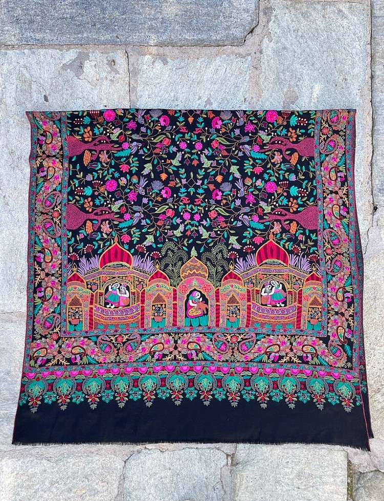 “One Thousand and One Nights” Shawl