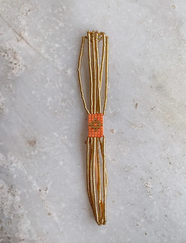 Golden Cross Bracelet