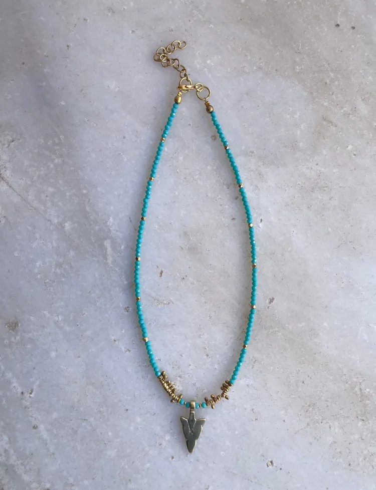 Spear Boho necklace
