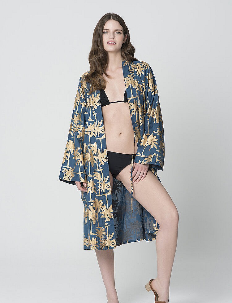 Palm Springs Short Kimono