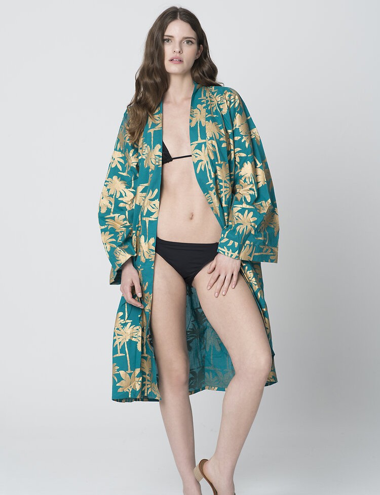 Palm Springs Short Kimono