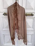 The Lace Bordered Scarf