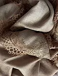 The Lace Bordered Scarf