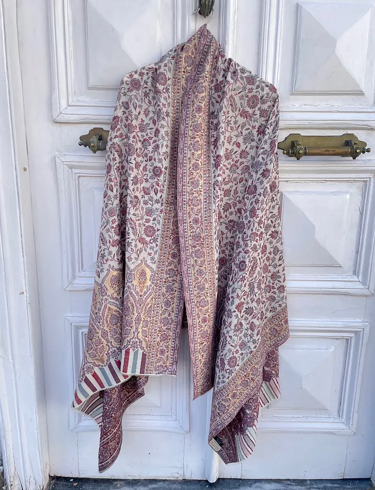 The Pink City Shawl