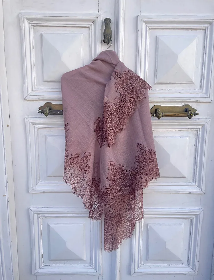The Lace Square Scarf