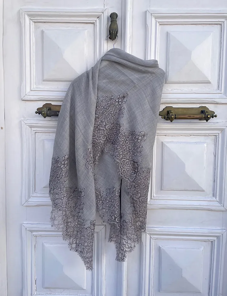 The Lace Square Scarf
