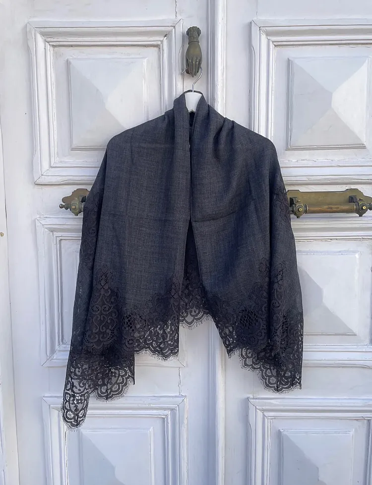 The Lace Square Scarf