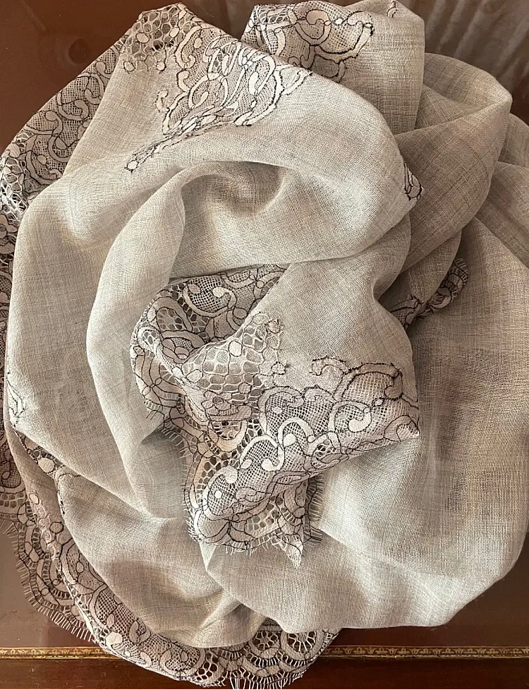 The Lace Square Scarf