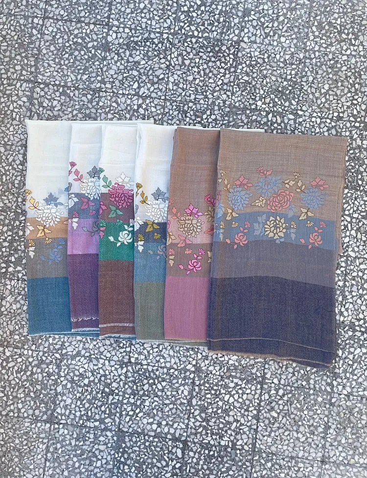 The Striped Spring Scarf