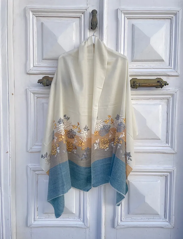 The Striped Spring Scarf