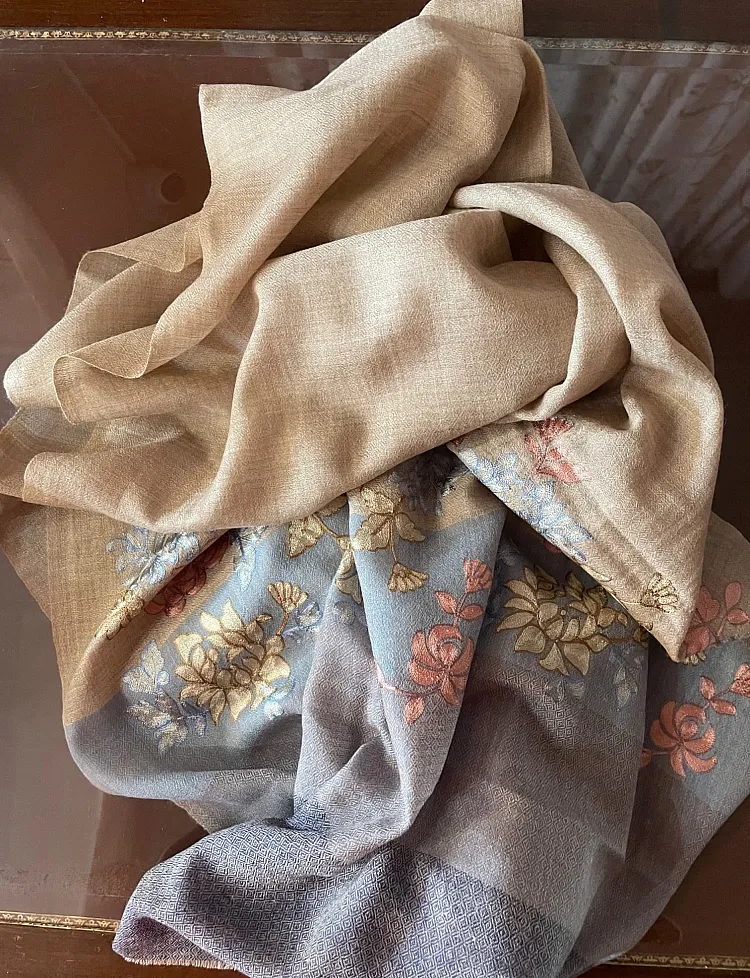 The Striped Spring Scarf