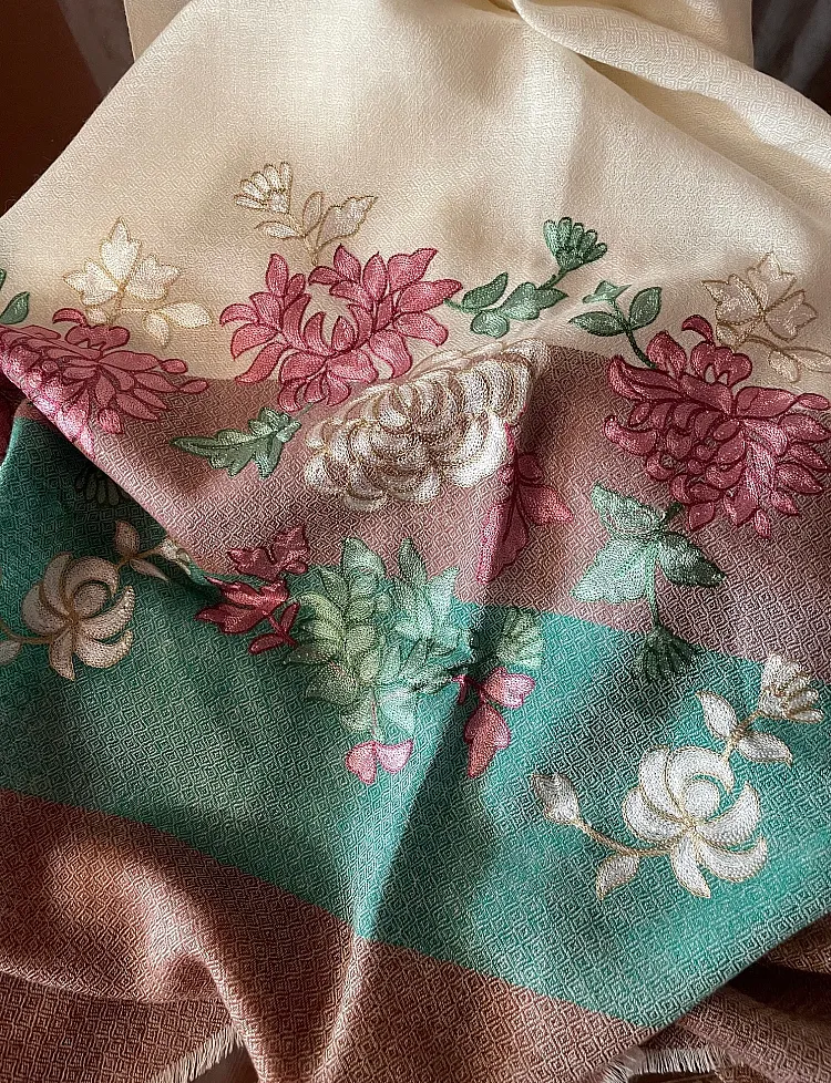 The Striped Spring Scarf