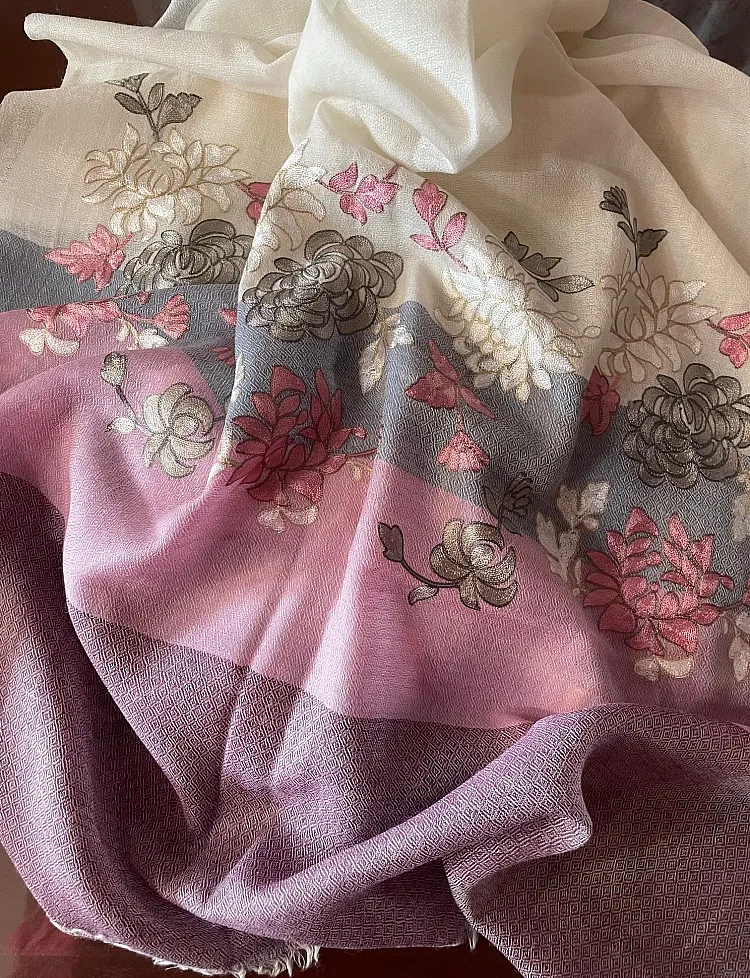 The Striped Spring Scarf