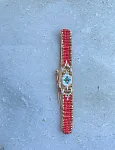 The Beaded Evil Eye bracelet