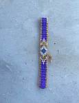 The Beaded Evil Eye bracelet