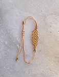 Beaded Rhombus bracelet