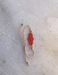 Beaded Rhombus bracelet