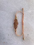 Beaded Rhombus bracelet