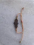 Beaded Rhombus bracelet