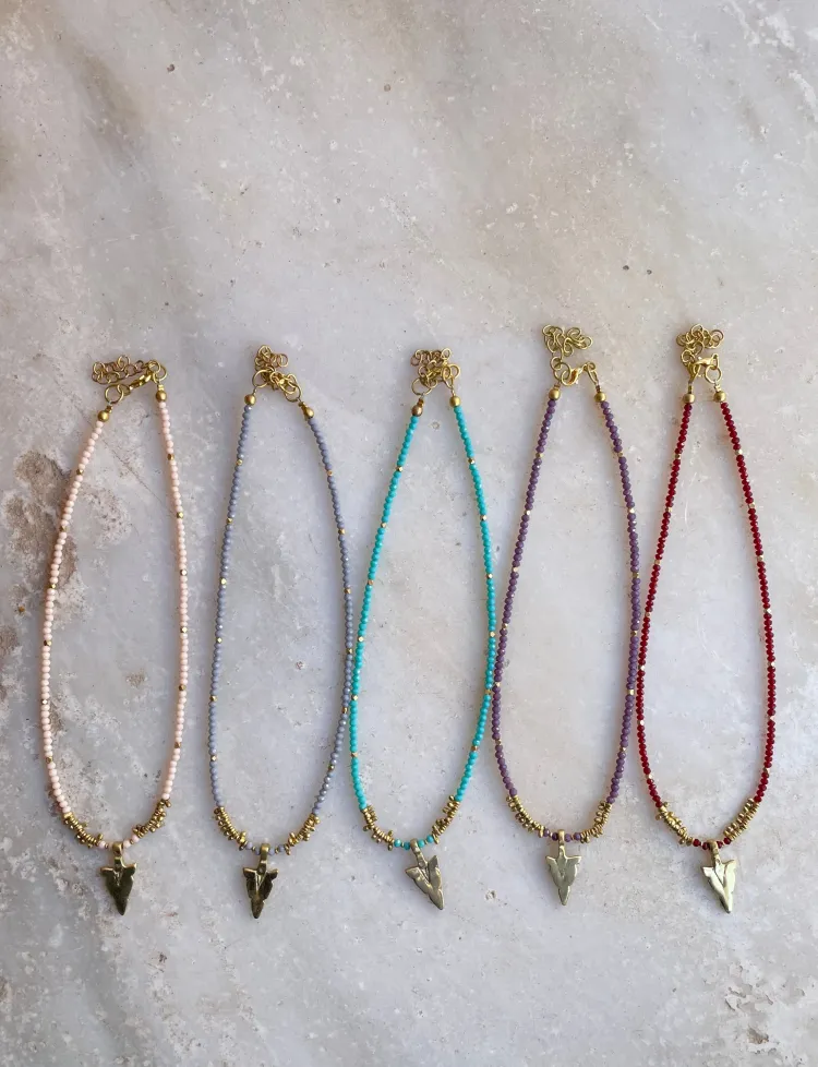 Spear Boho necklace