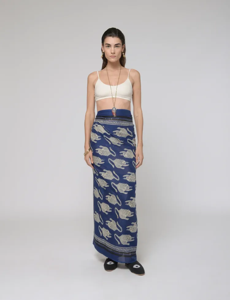 Tiger Print Pareo