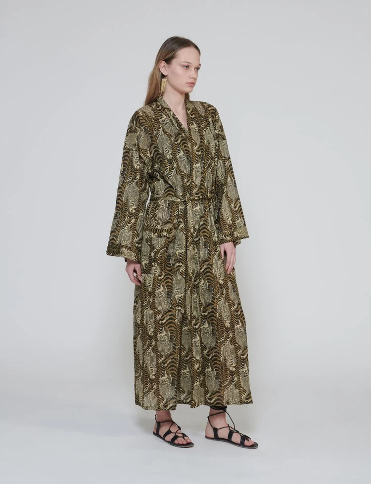 Tiger Long Kimono Tiger Long Kimono