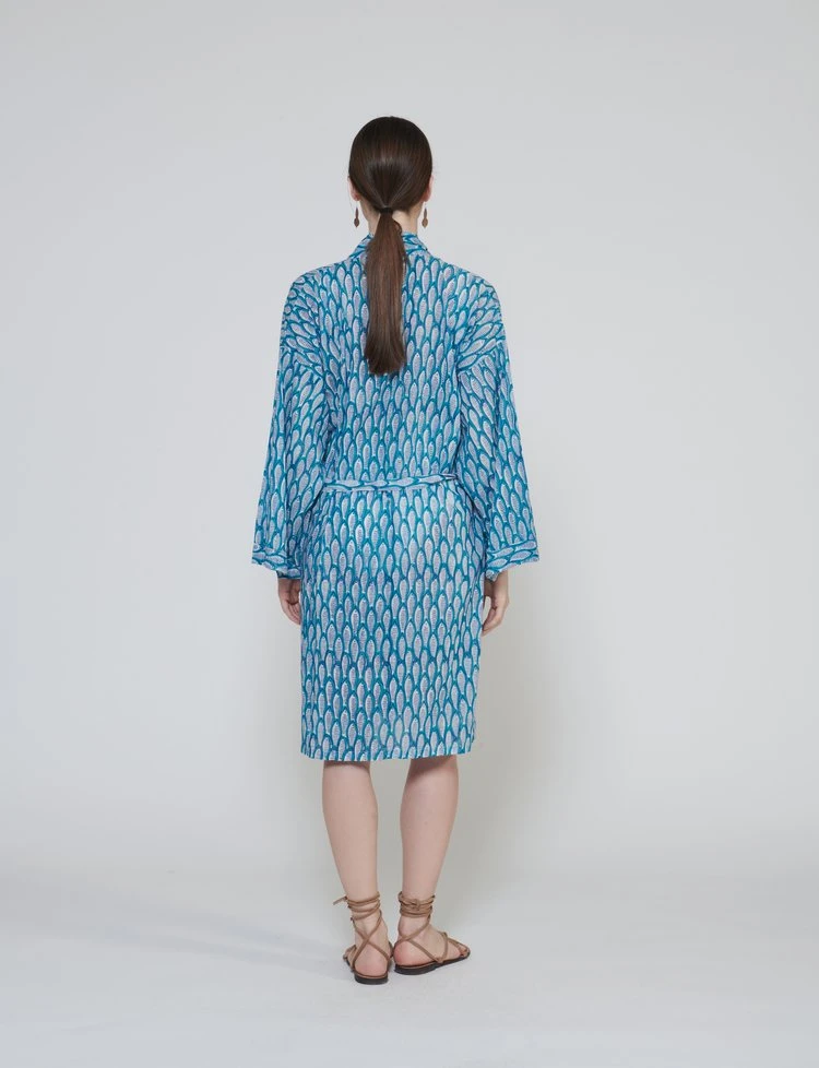 Fish Short Kimono Fish Short Kimono