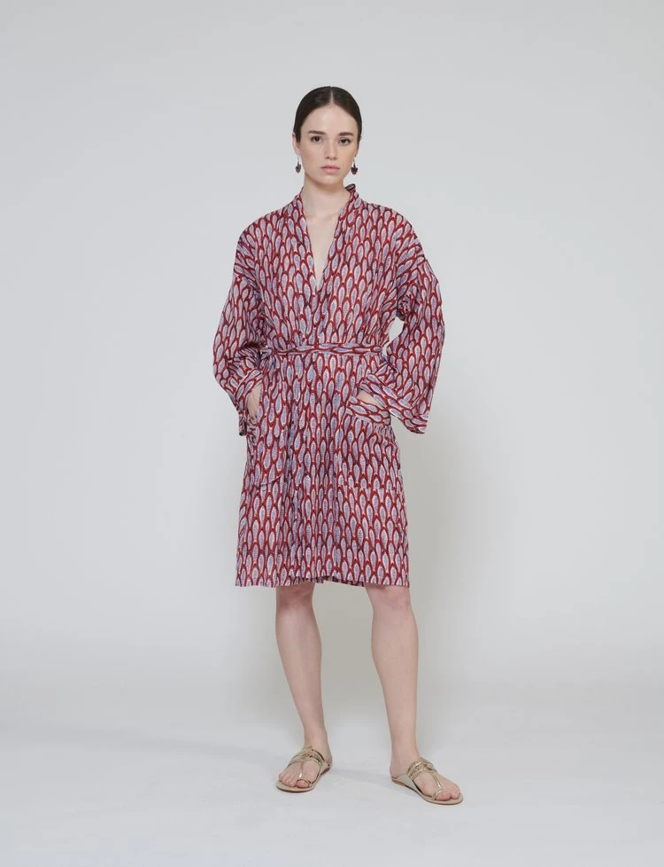 Fish Short Kimono Fish Short Kimono
