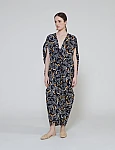 Amida Dress With Tucan Print Amida Dress With Tucan Print