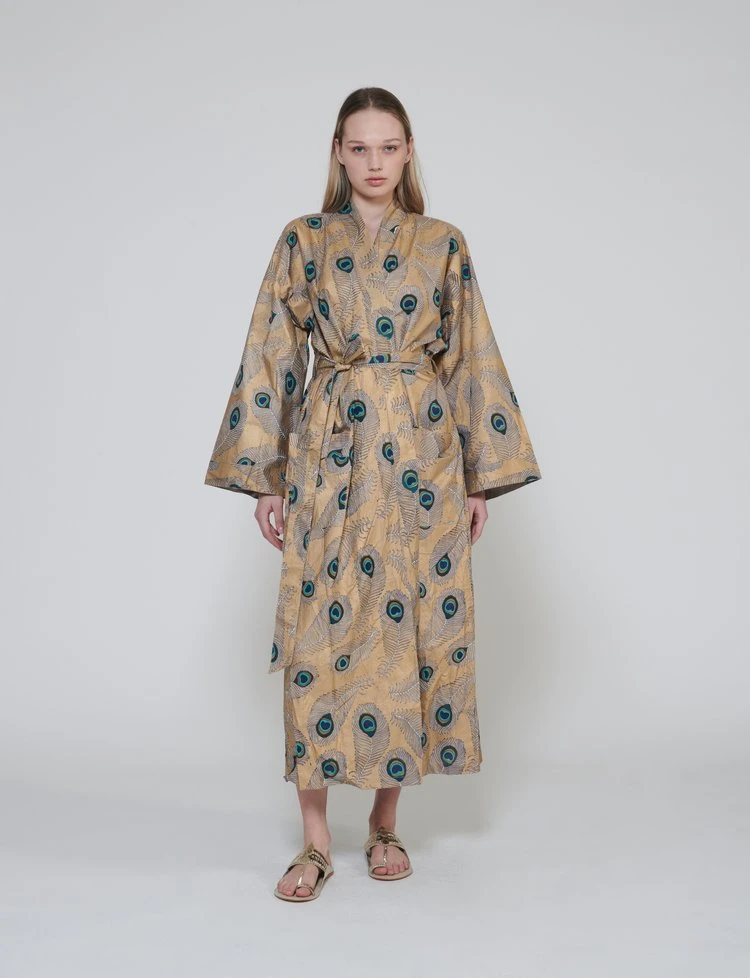 Gold Long Kimono Gold Long Kimono