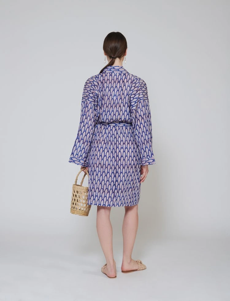 Fish Short Kimono Fish Short Kimono