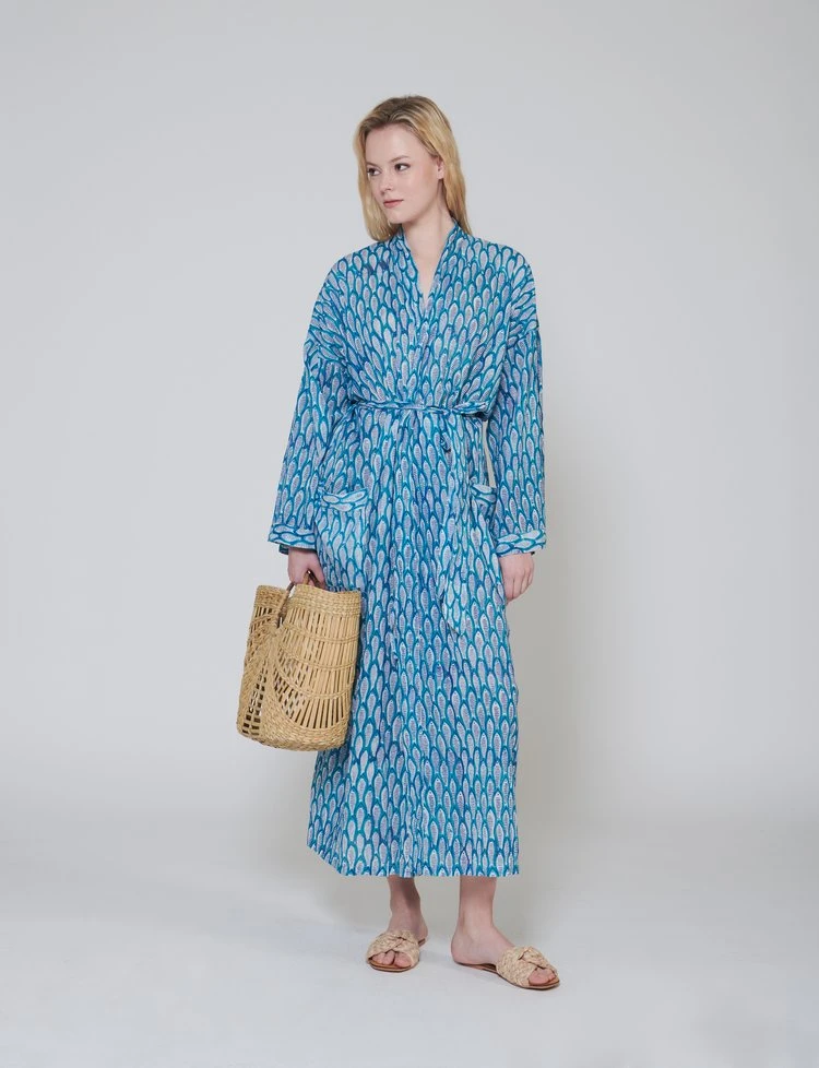 Fish Long Kimono Fish Long Kimono