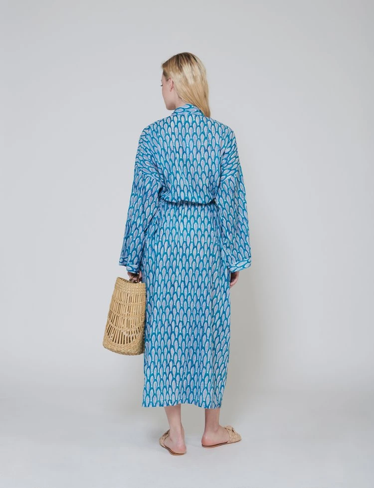 Fish Long Kimono Fish Long Kimono