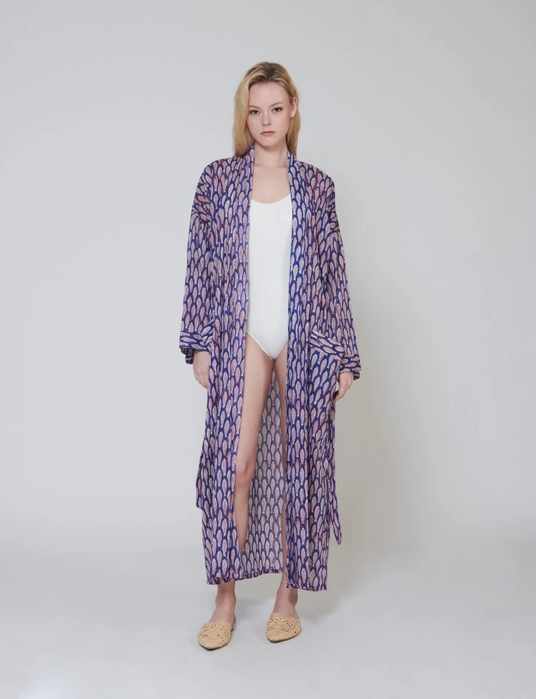 Fish Long Kimono Fish Long Kimono