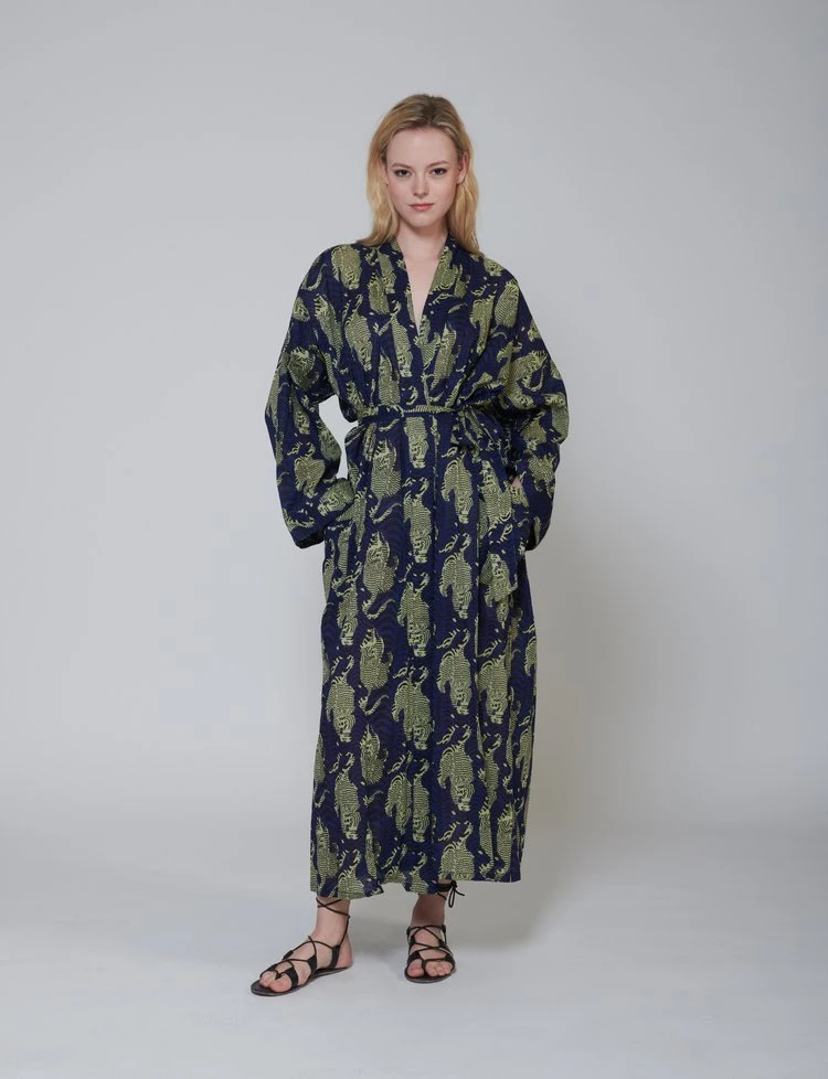 Tiger Long Kimono Tiger Long Kimono