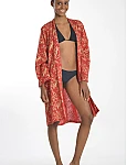 Golden Hoopoe Kimono Short Golden Hoopoe Kimono Short