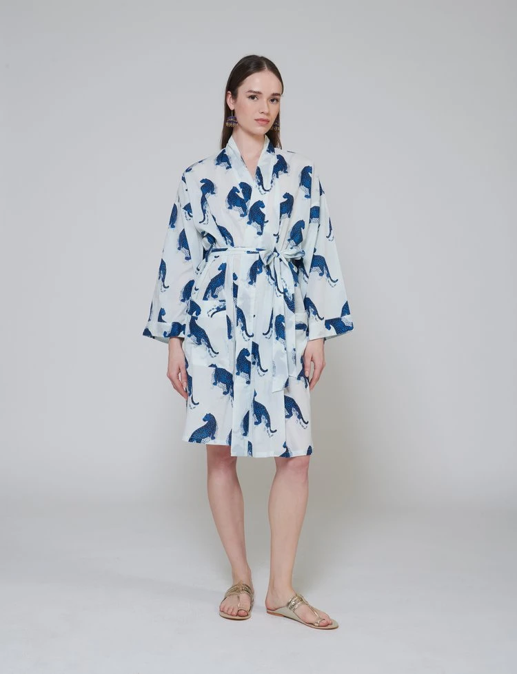 Cheetah Short Kimono Cheetah Short Kimono