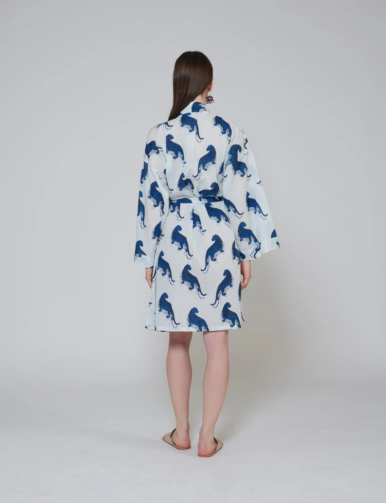 Cheetah Short Kimono Cheetah Short Kimono