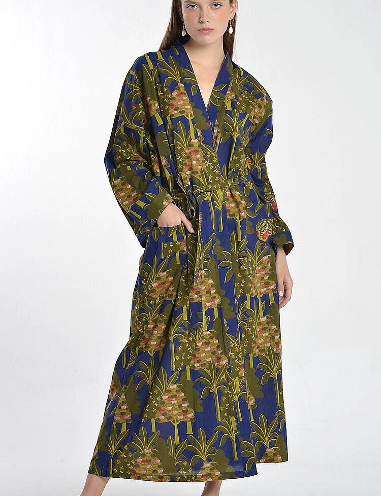 Colonial Print Kimono Colonial Print Kimono