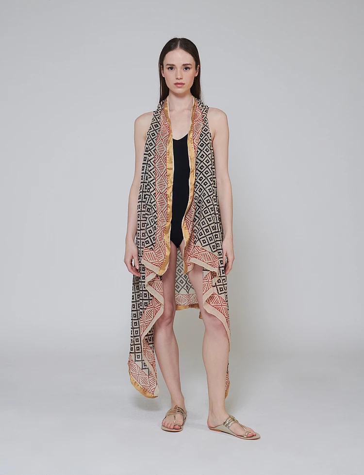 Kalindi Pareo Kaftan