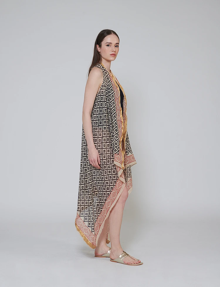 Kalindi Pareo Kaftan