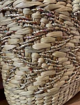 The Gold and Bronze straw bag The Gold and Bronze straw bag