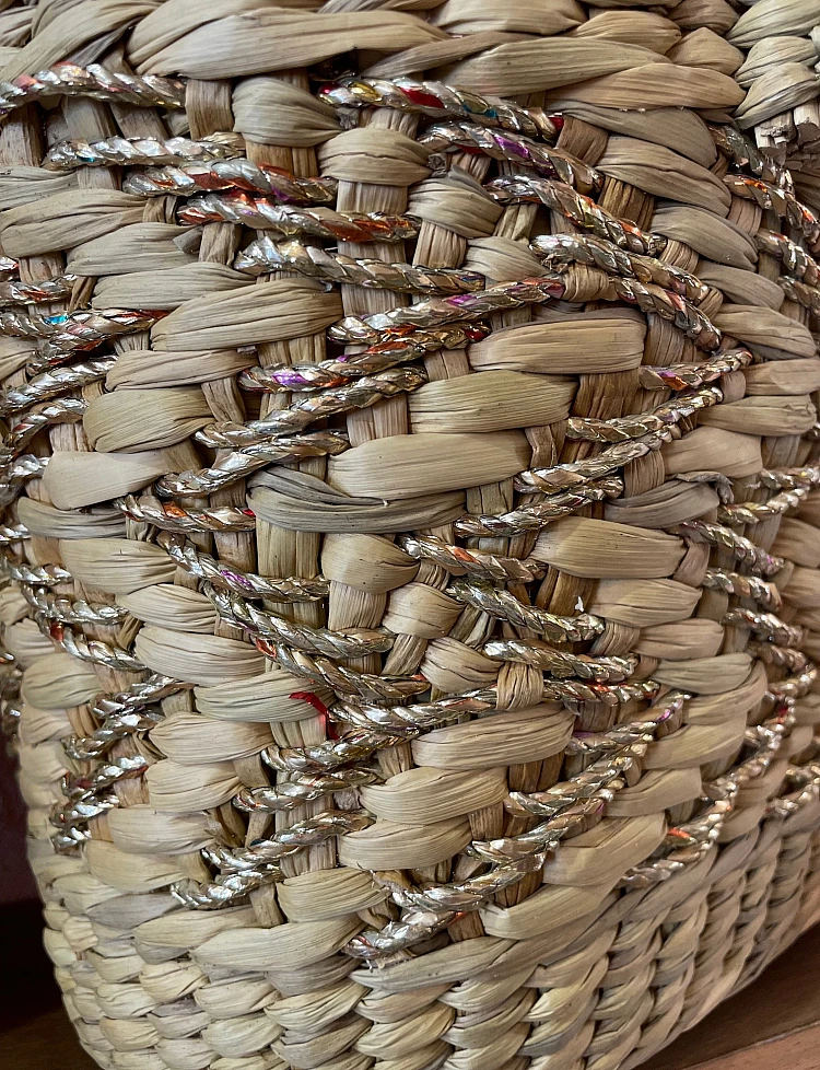 The Gold and Bronze straw bag The Gold and Bronze straw bag