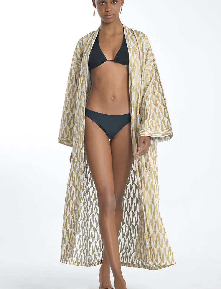 Golden Blade Long Kimono Golden Blade Long Kimono