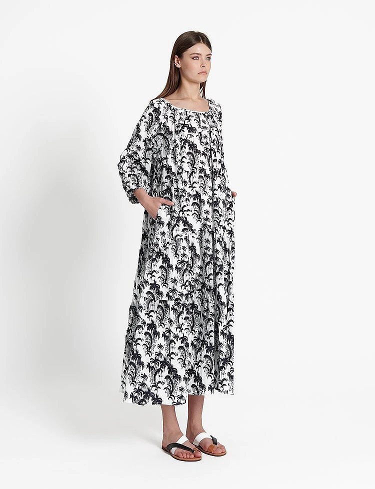 Palm Trees Summer Dress Palm Trees Summer Dress