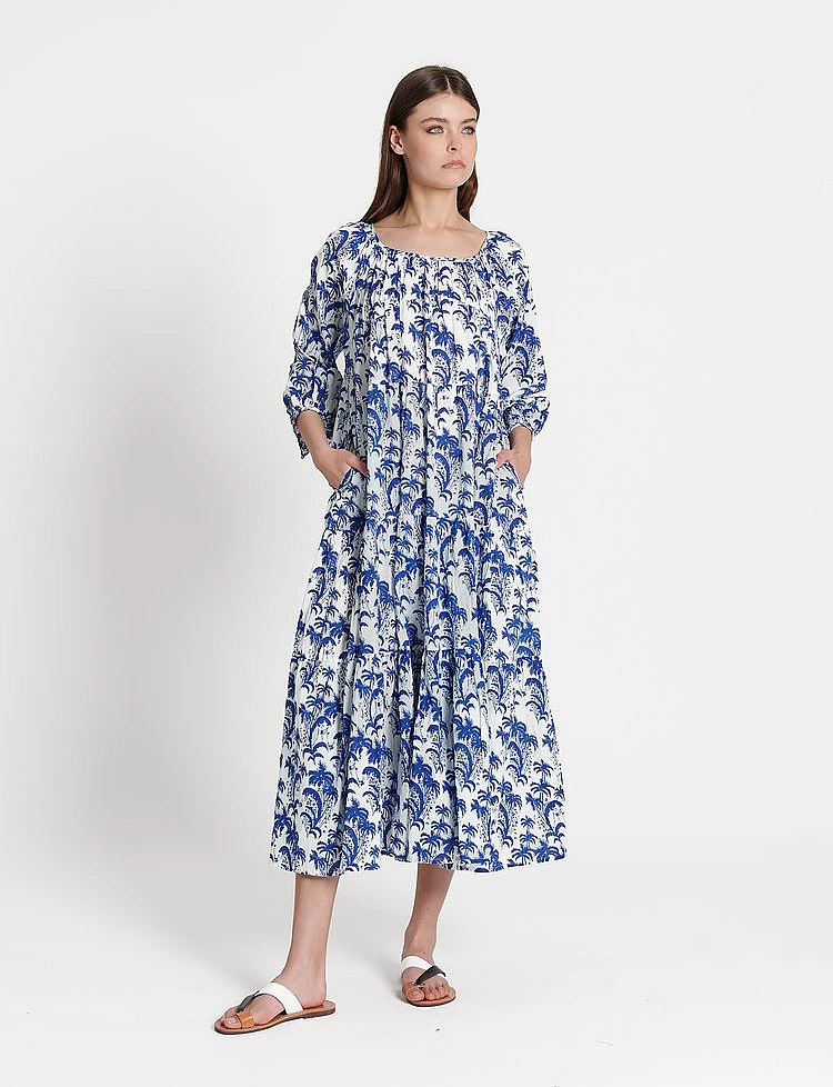 Palm Trees Summer Dress Palm Trees Summer Dress