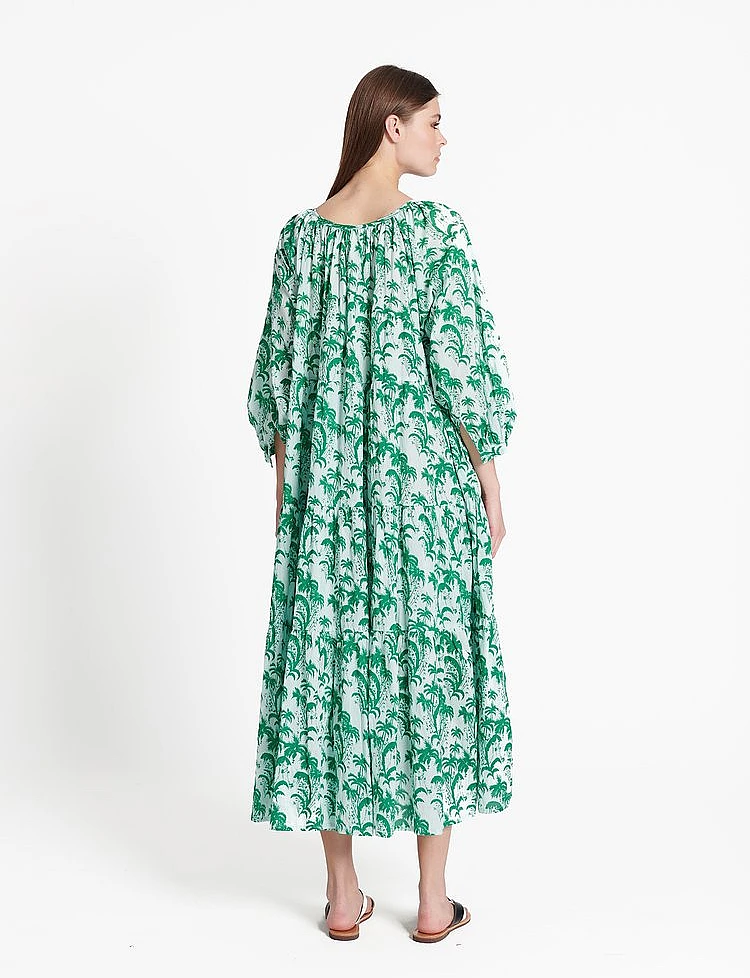 Palm Trees Summer Dress Palm Trees Summer Dress