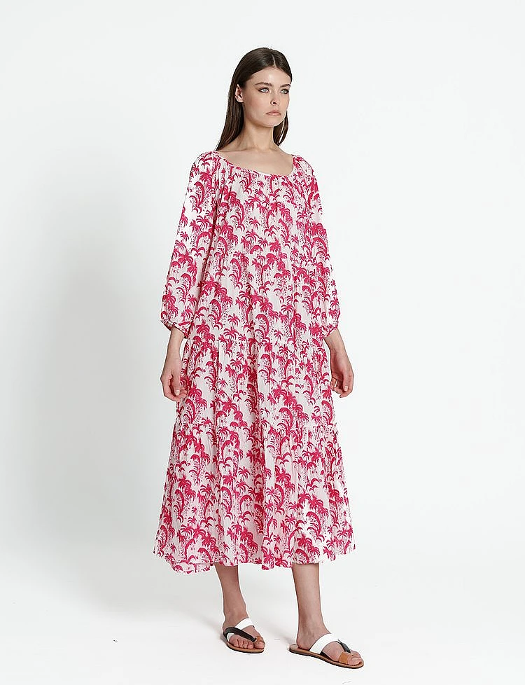 Palm Trees Summer Dress Palm Trees Summer Dress