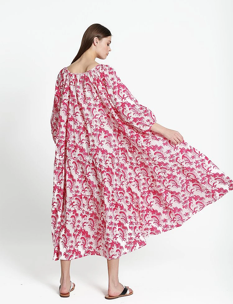Palm Trees Summer Dress Palm Trees Summer Dress