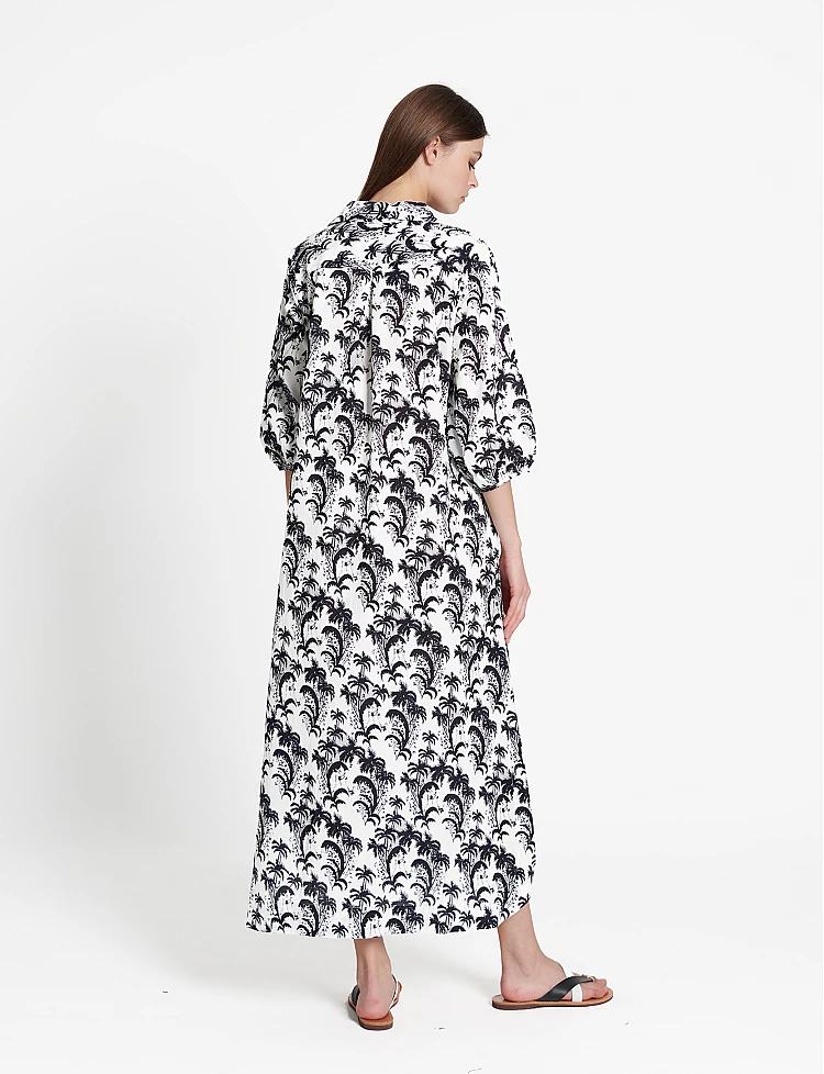Palm Tree Long Dress Palm Tree Long Dress